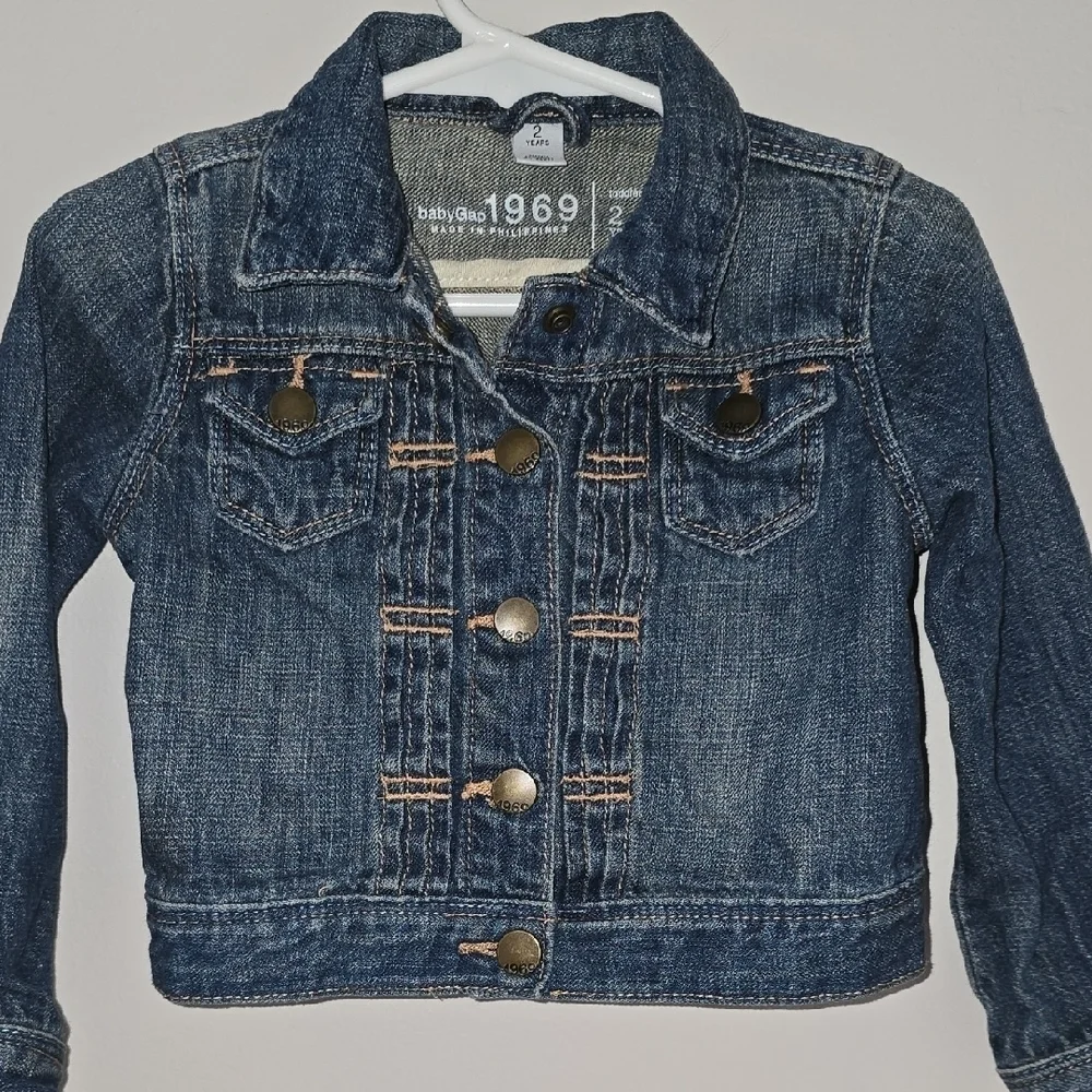 GAP Indigo Kids Denim Jacket LOT R1